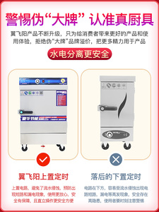 翼飞阳蒸饭柜商用电蒸箱燃气蒸饭车家用小型蒸饭箱食堂蒸箱全自动