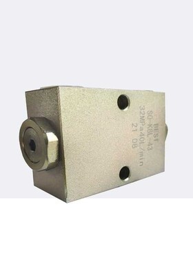 SO-K8L-43双星管式液压锁A保压阀随车吊液压支腿油缸锁升降平衡阀