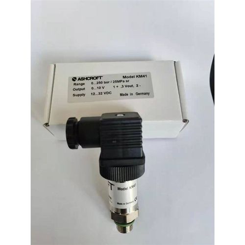 国ASHCROFT雅斯科压力传感器KM41耐F高压液压伺服系统250bar适用