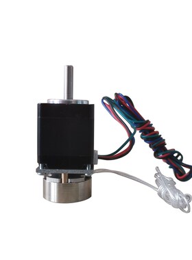 28刹车电机 DC24V 28mm步进电机加z刹车 抱闸 NEMA11 0.67A 0.06N