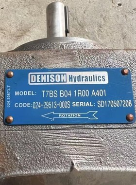 液压油泵丹尼逊叶片泵 T7BAS-B04-1R00-A401