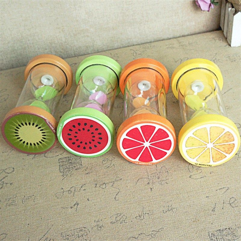 珍惜时间的礼物 水果沙漏沙漏计时器餐厅饭G店摆设A828-2(10分钟),家居饰品,装饰摆件,淘宝优惠券,粉丝福利购,淘宝优惠卷