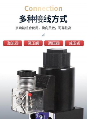 新款YUKEN电磁换向阀DSG-02液压阀DSG-01-2BI2 3C2 3C4-D24-N1现