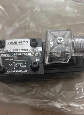 YOUSHENG液压o阀DSG-02-2B2-DL液压电磁换向阀全新