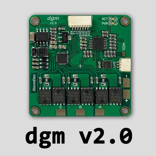 适用于dgm odrive MIT 单电机 FOC BLDC 伺服 无Z刷电机驱动器