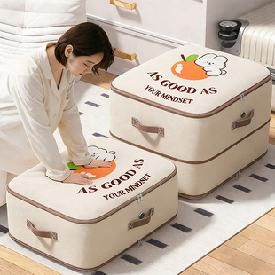 日本被子收纳袋羽绒服压缩袋装衣服棉被专用整理袋大容量搬家袋子