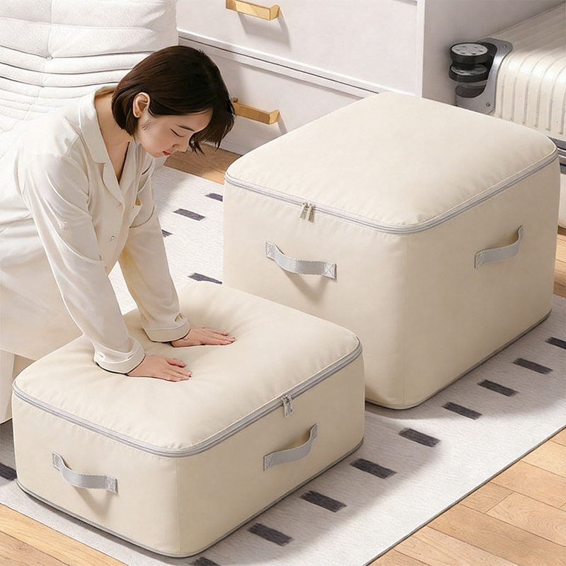 日本被子收纳袋羽绒服压缩袋装衣服棉被专用整理袋大容量搬家袋子,收纳整理,被子防尘袋,淘宝优惠券,粉丝福利购,淘宝优惠卷
