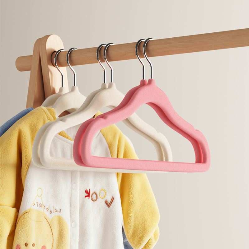 【0甲醛0异味】日式儿衣架儿童用