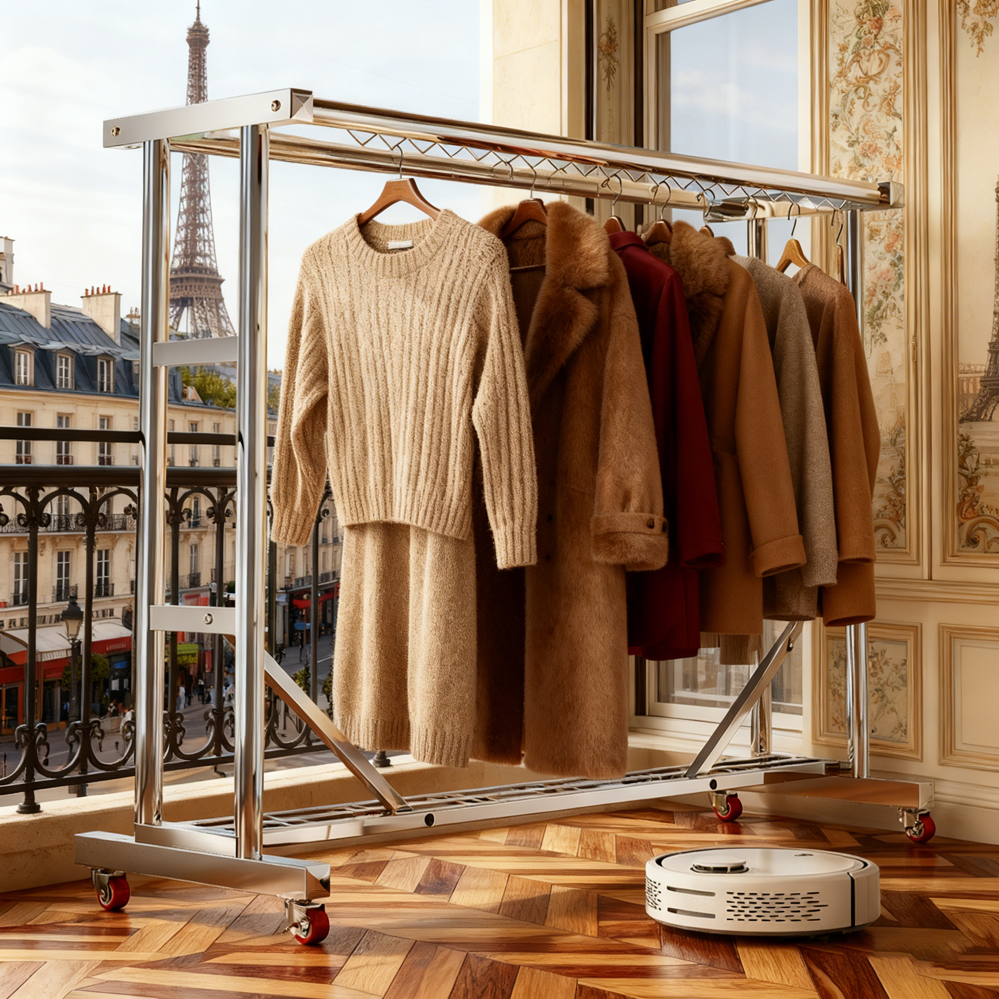 【德邦快运】不锈钢晾衣架落地