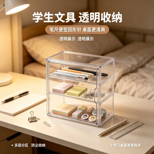 亚克力透明手办展示柜