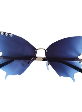 琪妍遮阳蝴蝶形状时尚女太阳镜