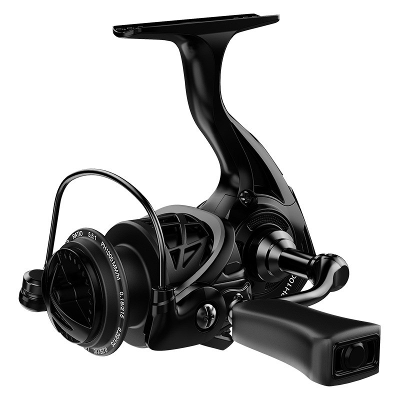 远投轮海钓路亚微物纺车轮路亚尼龙旋入式翘嘴浅线杯渔轮鱼线轮