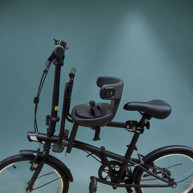 自行车前置儿童座椅快拆折叠车女士车山地车宝宝安全前座快速安装