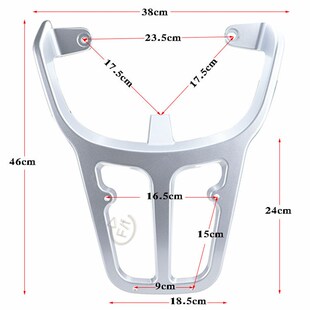 适用CG-1后货架立马H2M2H6M3电动车货架后架托货架后货架载尾箱架