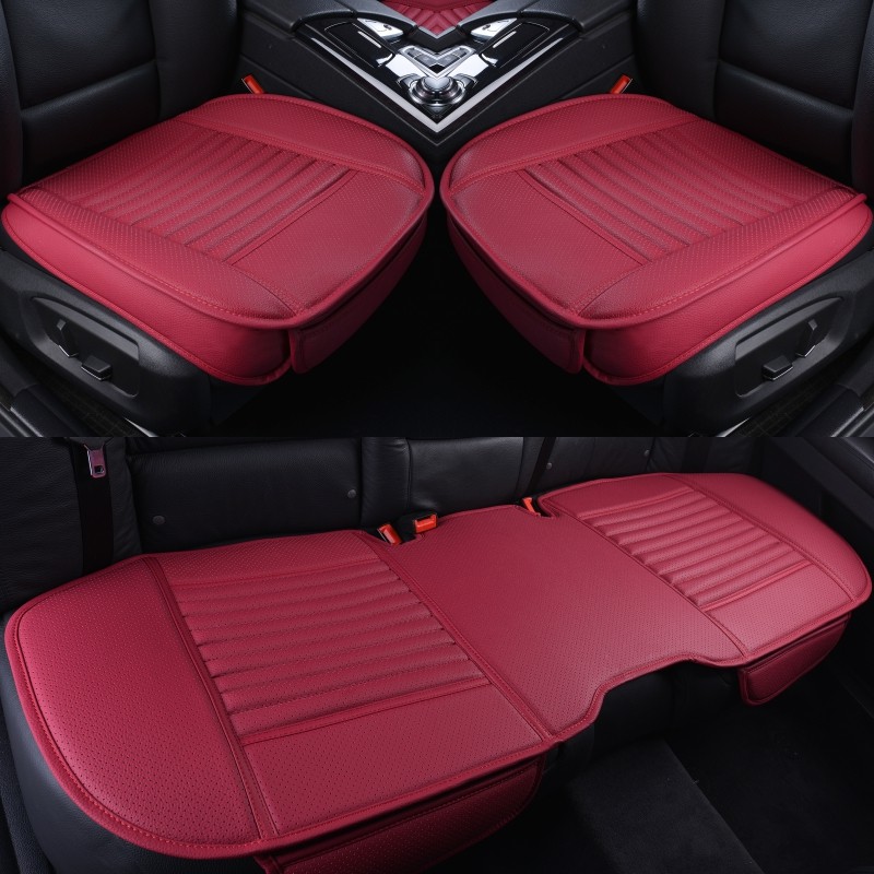 无靠背单片汽车坐垫三件套四季通用主驾驶单座椅垫子全包围座垫套