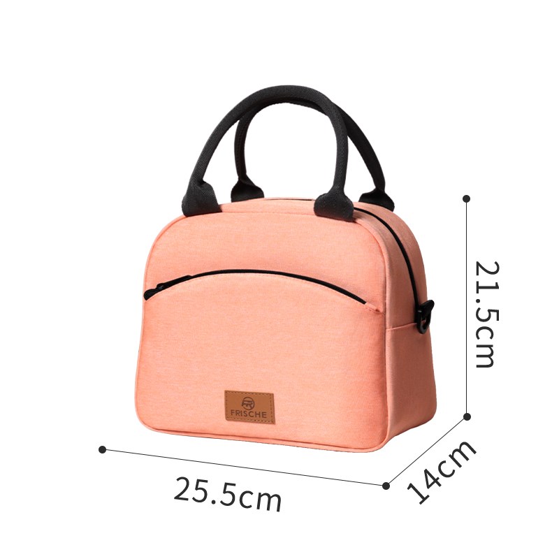 饭盒保温隔热手提便当袋学生带饭上班族大容量防水放油铝箔带饭包