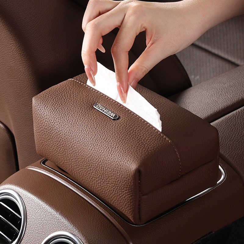 真皮椅背纸巾包抽取方便