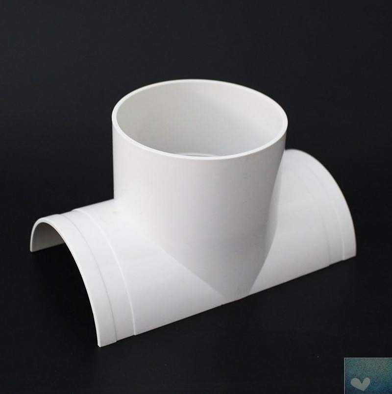 pvc110排水管补漏片三通快速开口接头配件变径三通110管三通接头