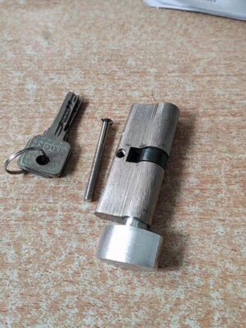 卧室门木门锁心80大门卫生间家用房门纯铜更换小70锁芯室内锁具