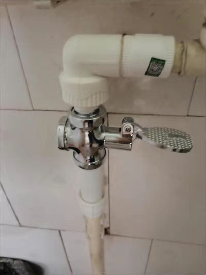 脚踏式冲水阀蹲便器脚踏阀脚踩式大便冲洗阀门厕所开关蹲坑卫生间