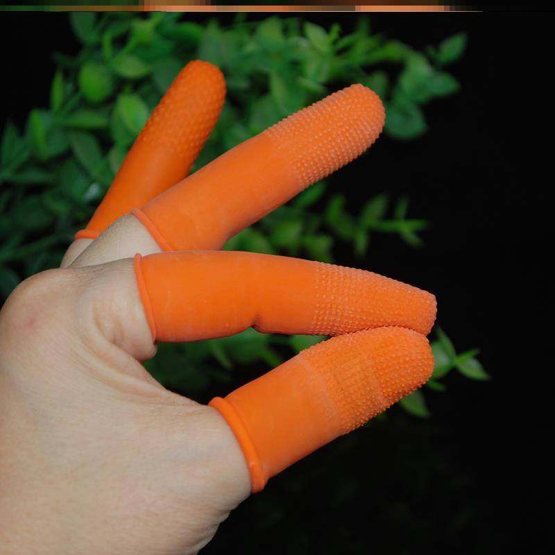 纹眉指套手指套美甲师中指手指头美容乳胶防汗纹绣辅助器拇指食指