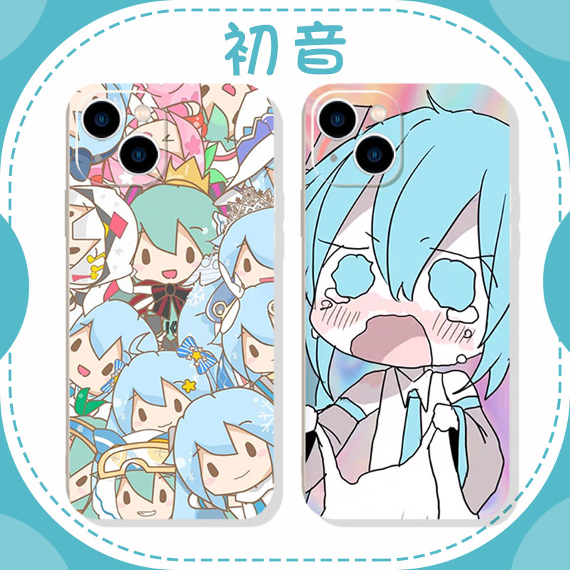 初音手机壳苹果14华为mate40初音未来iPhone13promax世界计划多彩舞台fufu周边OPPO小米12vivo动漫11适用miku