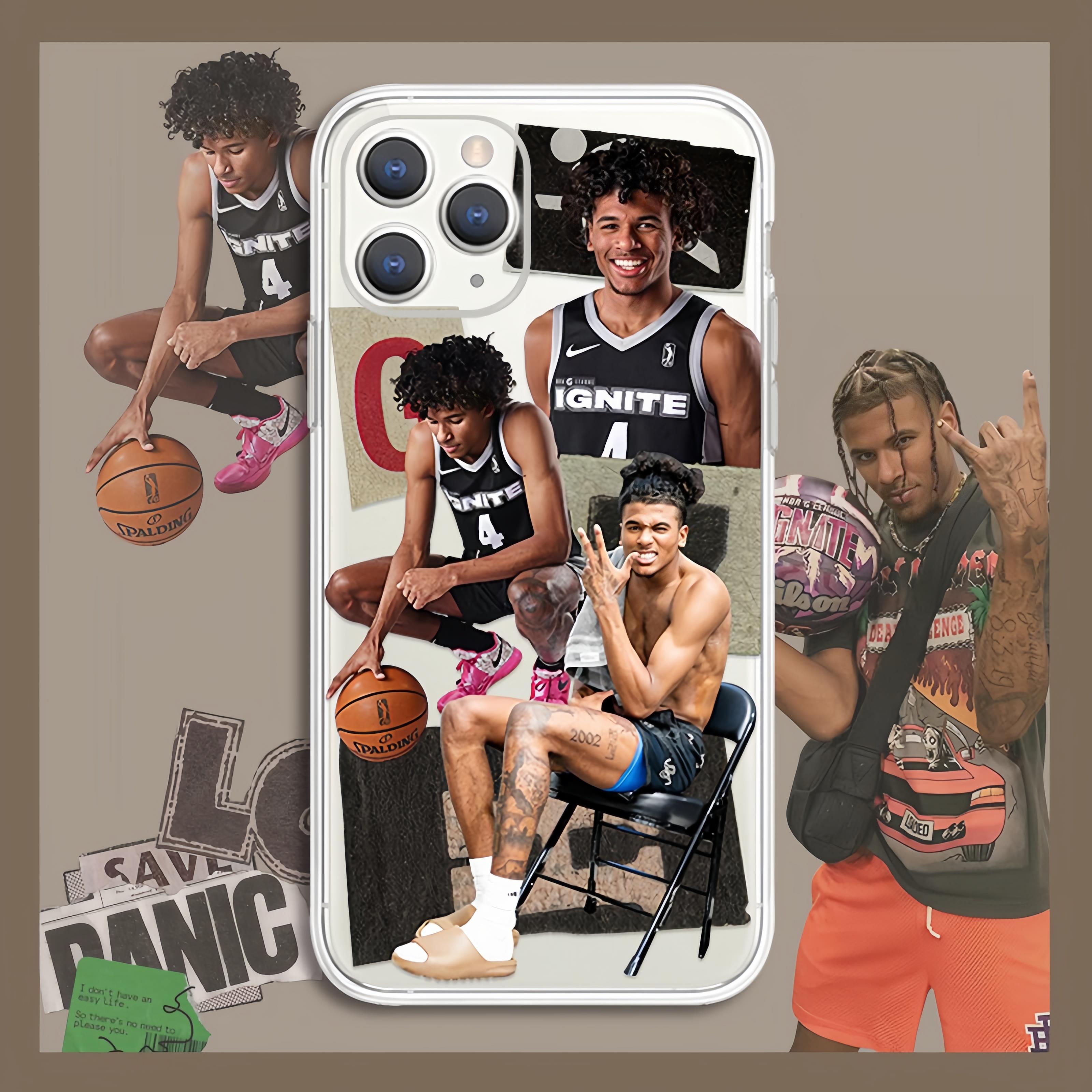 NBA杰伦格林Green适用于iPhone14华为mate40pro周边球星休斯顿苹果13promax球衣vivo/oppo小米12/11/x/xr华为