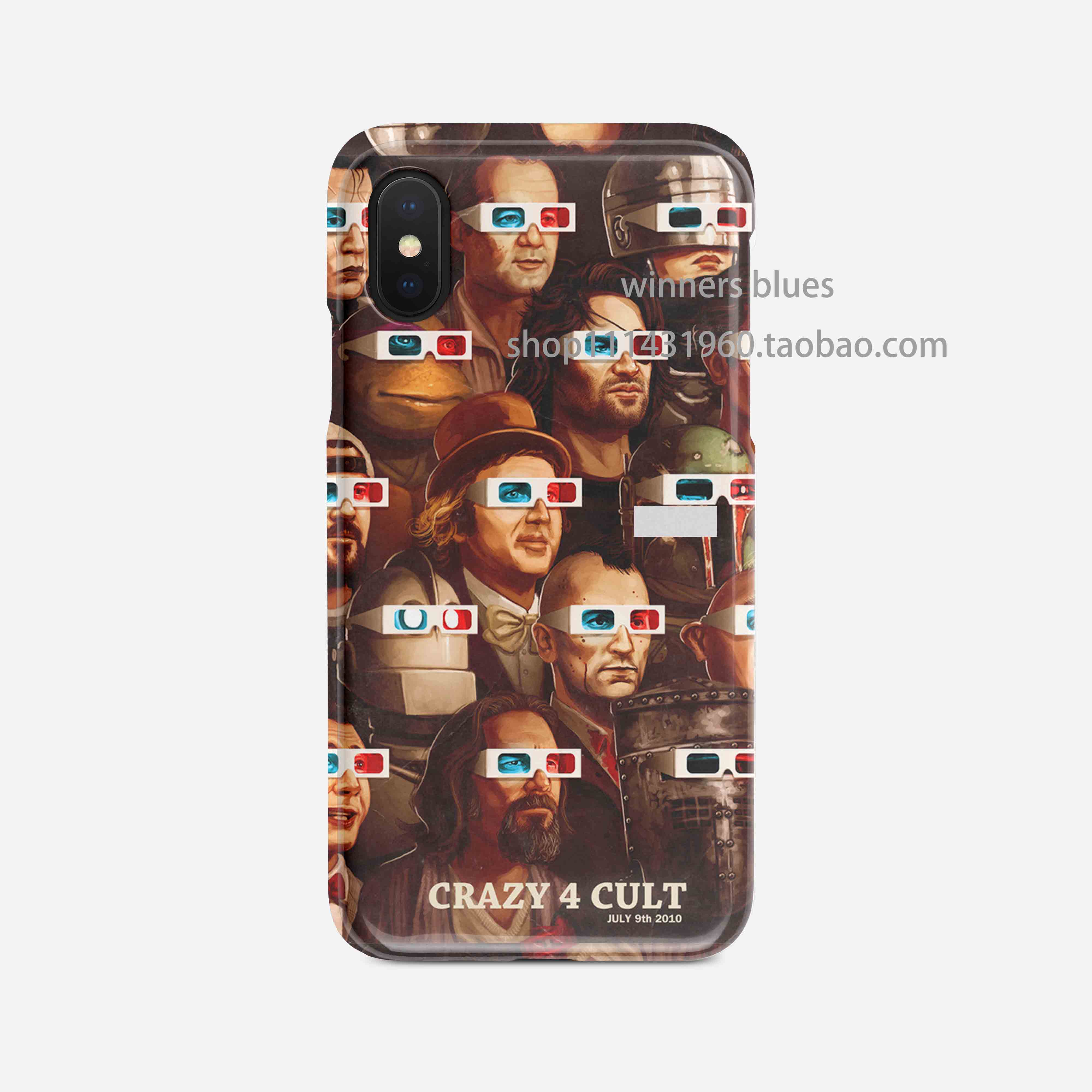 洛基恐怖秀 Crazy 4 Cult 适用于苹果iPhone15/14Pro Max手机壳 磨砂光面全包【胜利布鲁斯】
