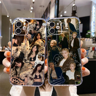 BLACKPINK潮流LISA个性rose学生ins风用于苹果14promax/14手机壳iphone13/12/11/xr/r小众创意防摔硬壳保护壳