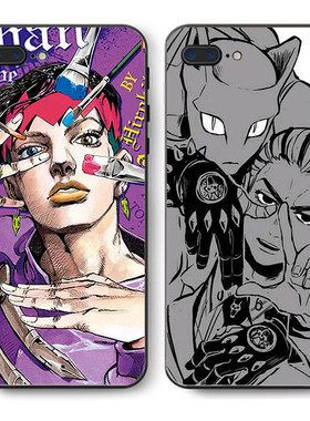 JOJO的奇妙冒险手机壳适用一加11/7/7T/8/8T/9/9R/9RT/10/Ace2/Pro/2V竞速版1加oneplus苹果iphone/VIVO华为o