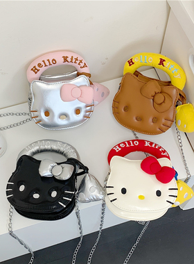 中大童HelloKitty迷你小包包女2026新款可爱卡通手提包单肩斜挎包