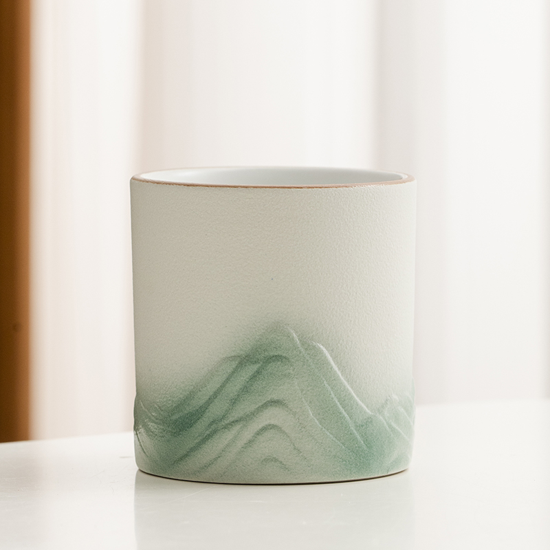 毅煊小清新陶瓷简约现代茶杯