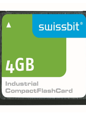SFCF4096H1BK1TO-C-QT-553-SMA MEMORY CARD COMPACTFLASH 4GB SL