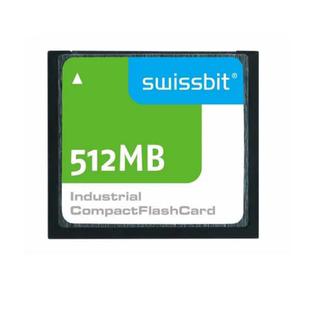 SFCF0512H1AF1TO-I-MS-517-STD MEM CARD COMPACTFLASH 512MB SLC