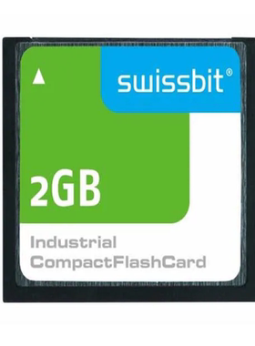 SFCF2048H2BU2TO-I-MS-527-STD MEMORY CARD COMPACTFLASH 2GB SL