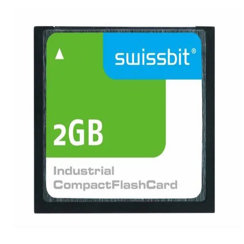 SFCF2048H2BU2TO-I-MS-527-STD MEMORY CARD COMPACTFLASH 2GB SL