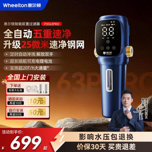 惠尔顿20T前置过滤器家用25微米