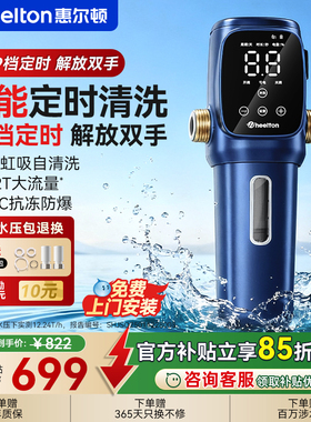 惠尔顿前置过滤器家用自动反冲洗智能防爆15T全屋大通量P0063Pro