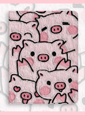 适用ipad保护壳2021新款10.2三折2018平板壳2020款air4书本9代mini5迷你6硅胶2019苹果pro11蚕丝纹8九C2356