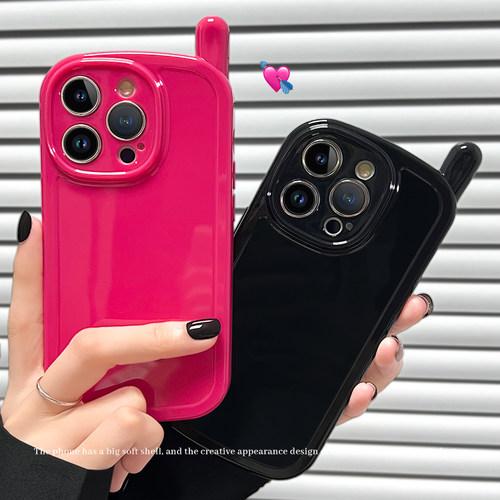 新款可爱苹果大哥大手机壳