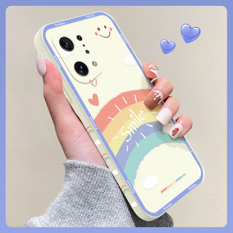 oppofindx5手机壳卡通液态硅胶