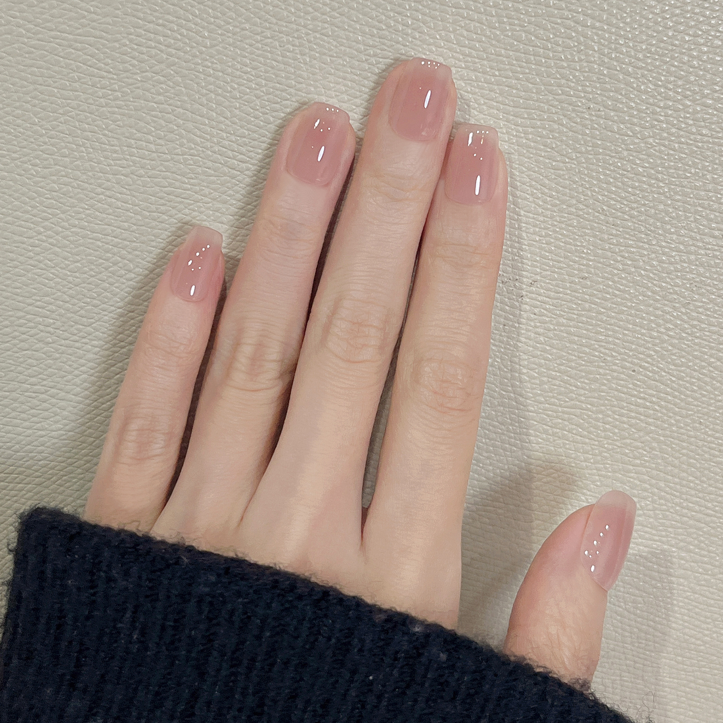 显白显温柔纯欲感小心机百搭美甲