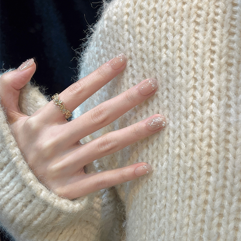 气质氛围感网红款高级显白穿戴甲