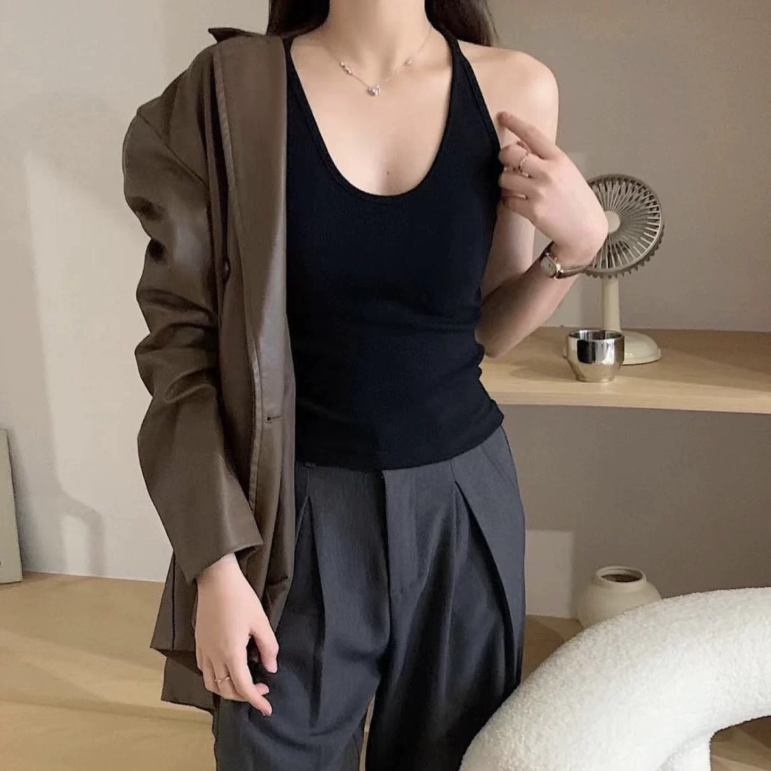 高端天然乳胶弹力螺纹棉美背心-588-1,女装/女士精品,背心吊带,淘宝优惠券,粉丝福利购,淘宝优惠卷