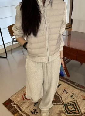 高品质90白鸭绒套装-9972