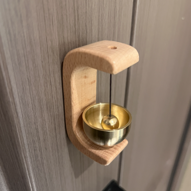 ANNA吸门式风铃进门提醒铃铛撞铃入户多巴胺门铃挂饰乔迁生日礼物