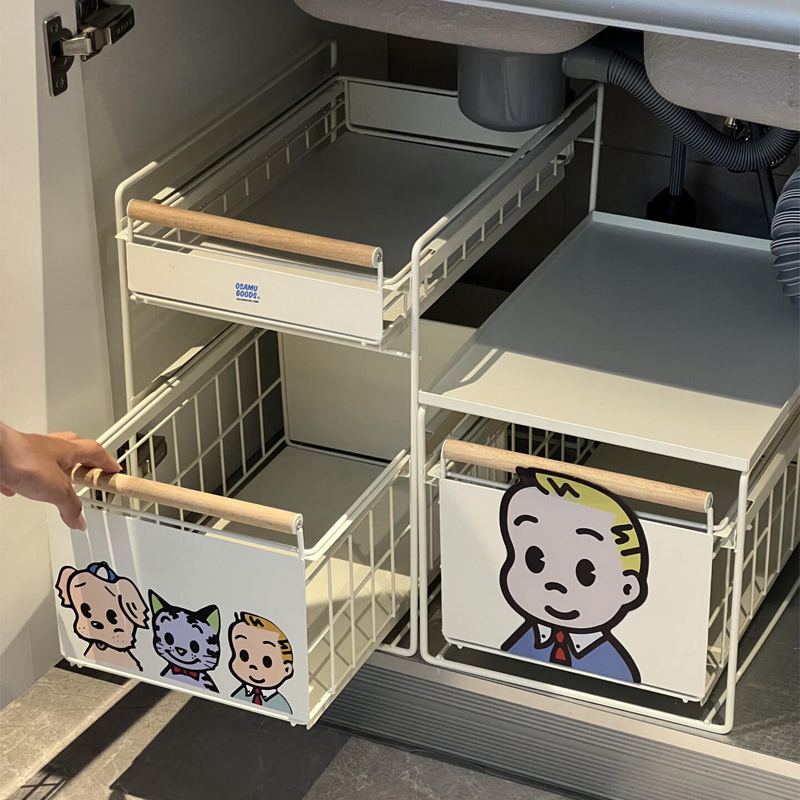 AN原田治厨房水槽置物架碗