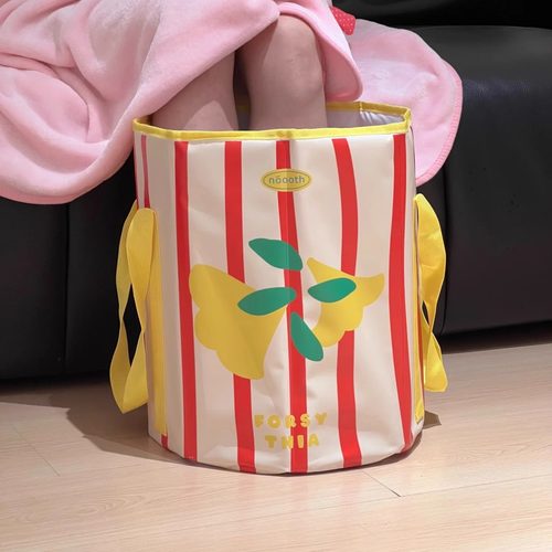 可折叠足浴桶便携式宿舍旅游泡脚桶恒温过小腿家用儿童洗脚专用袋