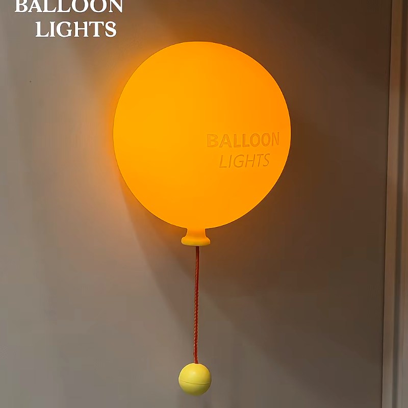 创意气球小夜灯卧室睡眠灯免打孔床头壁挂拉线开关拍拍灯伴睡灯,家装灯饰光源,小夜灯,淘宝优惠券,粉丝福利购,淘宝优惠卷