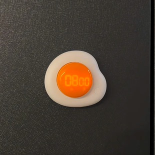 溏心蛋计时器磁吸秒表可爱厨房定时提醒器学习管理可视化计时器